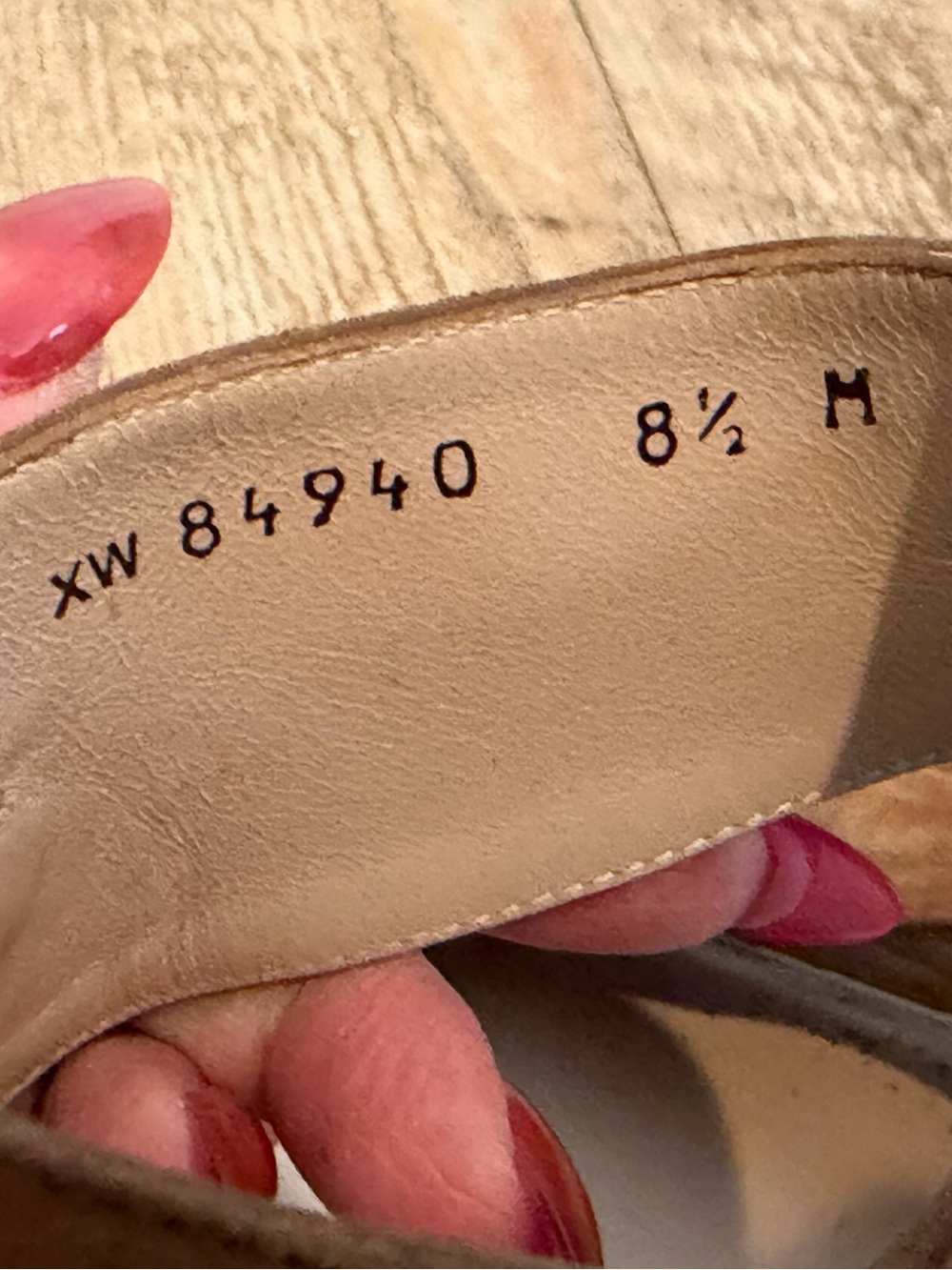 Stuart Weitzman Suede Block Heel Sandals - Picture 5 of 5